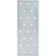 Rak Hålplatta Stålplatta 50x200x2mm - Spikningsplåtar - 4034176106248 - 1