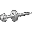 Valokateruuvi Porakärki 4,8x35mm ZN-NI - Kateruuvit - 6417926477818 - 2