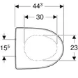 WC-Sits Lock Ido Seven D 91130-01 - WC-stolar och -lock - 6416129300848 - 3