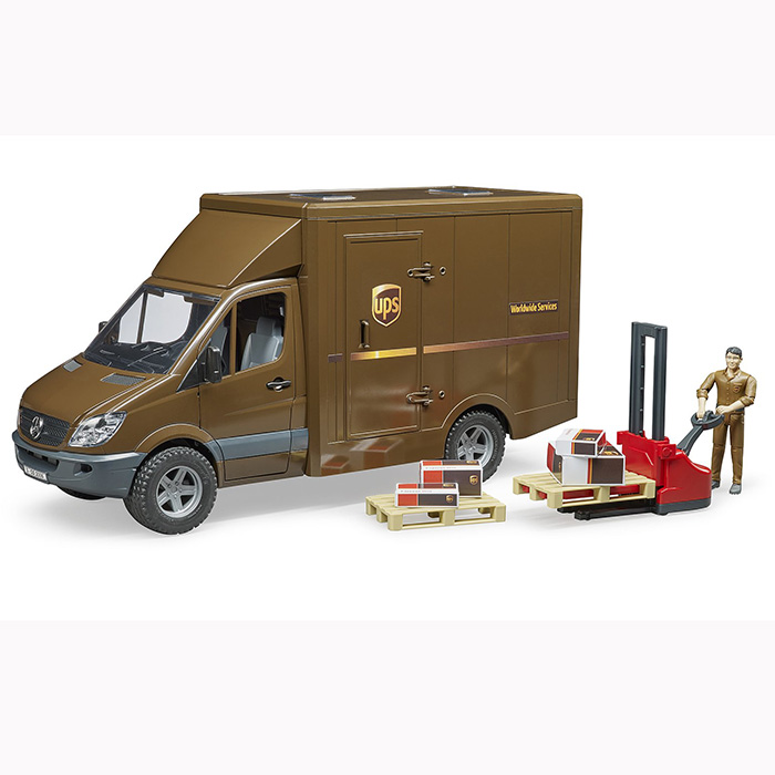 Bruder Mercedes Benz Sprinter Ups - Leksaksbilar och Tillbehör - 8719732951338 - 1