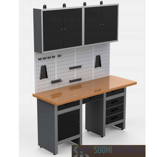 Timco Pro Työkalukaapisto 160X60X205 - Lagerhyllor - 6438014332468 - 1