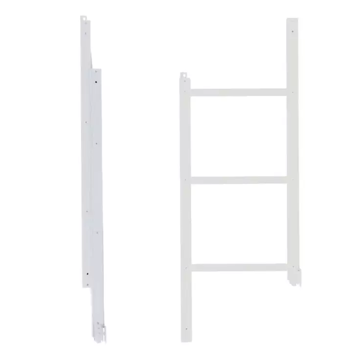 Oöppningsbar Stege Grunddel 0,9m Vit - Säkerhetsprodukter för tak - 6430042834068 - 1