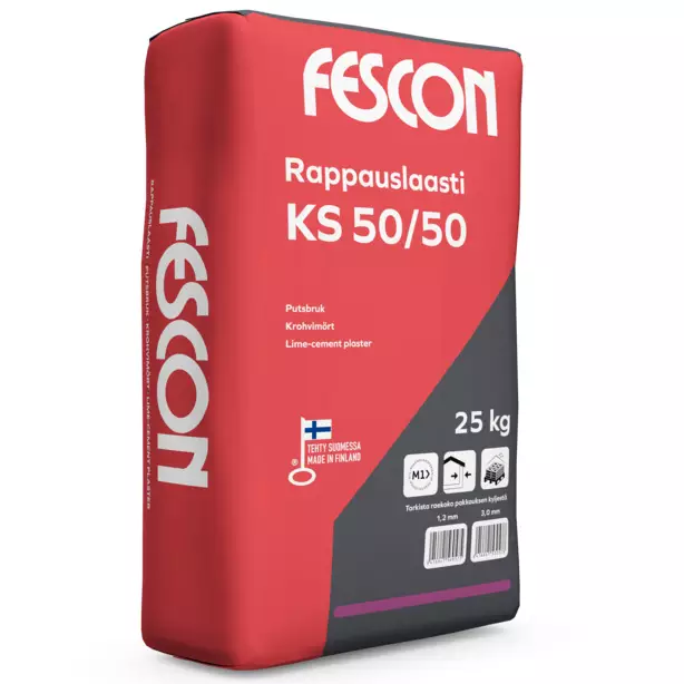 Fescon Putsbruk KS 50/50 25kg - Puts - 6416841530578 - 1