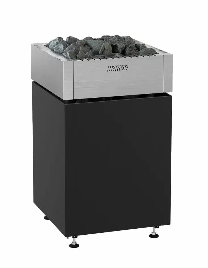 Harvia Qube Elaggregat 10,5 kW, Svart - Elaggregat - 6417659043458 - 1