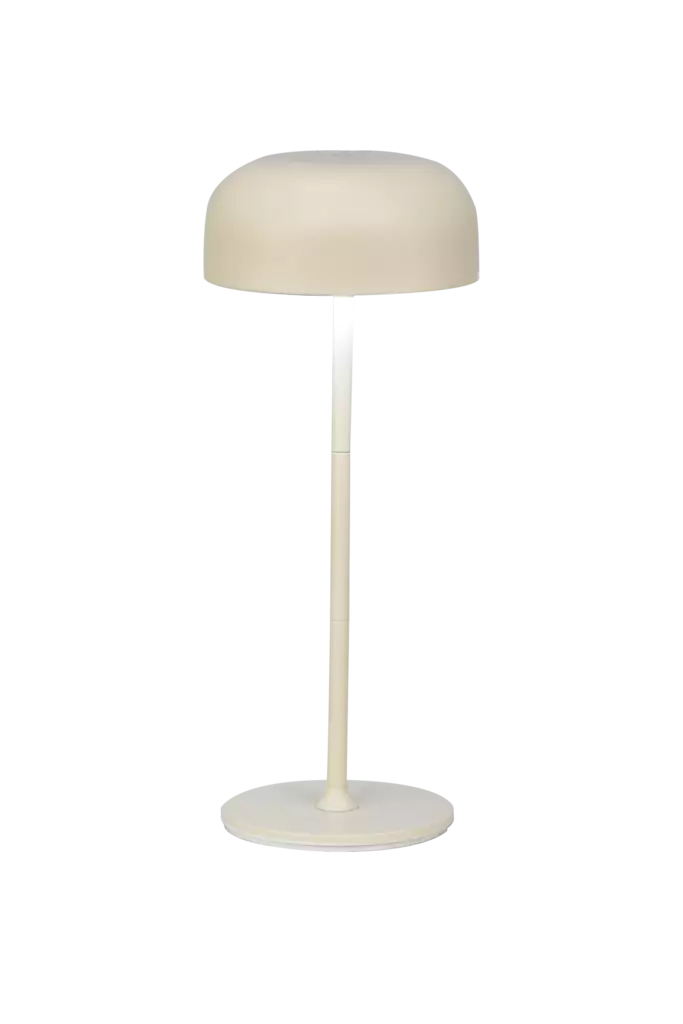Iris Ladattva Pöytävalaisin, Beige - Pöytävalaisimet - 7041661285378 - 1