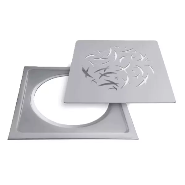 Golvbrunnslock, RST-Ram, 197x197mm - Golvbrunns lock - 6430042836468 - 1