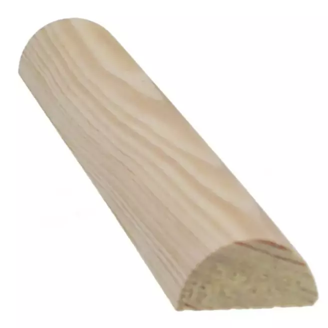 Puolipyöreä 14x28x2400 Mänty 10kpl/pkt - Pyörölistat - 6418227520418 - 1