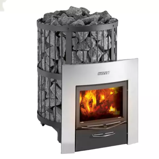 Vedeldad bastuö Harvia Legend 240 Duo Svart - Vedaggregat - 6417659036498 - 1