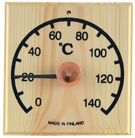 Saunia Bastu Termometer, Trä Saunia Bastu Termometer, Trä