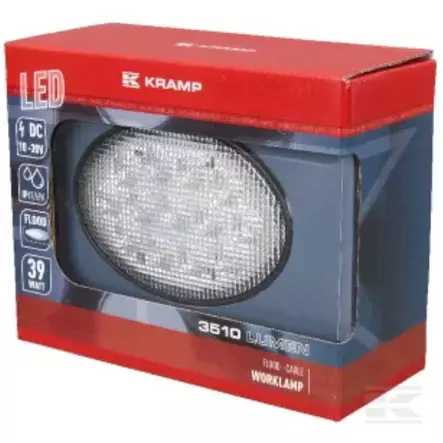 Led- Arbetsbelysning Kramp 39W 3510 Lm-Flood - Arbetsbelysning, brännare för traktorer förmånligt från Lakkapää - LA10039 - 2