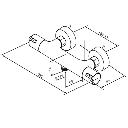 Damixa Core Duschtermostat Eco-Klik - Duschar och Termostater - 5708516842309 - 2