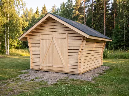 Hirsilato Rako M Pihavarasto 10m2 - Hirsiladot ja Pihaladot - 300078129 - 1