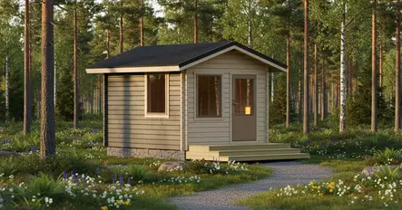 Gäststuga 10m2, Gårdshus, Förrådsbod - Övriga Gårdsbyggnader - 6424110256579 - 2