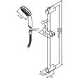 Damixa Fair Jet Extended Duschset - Duschar och Termostater - 5708516808039 - 2