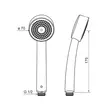 Handdusch 252022 Apollo Eco Krom - Krantillbehör - 6414150080609 - 2