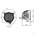 LED-työvalo 40W 4800 lm - flood Kramp - Työvalot ja Polttimot - LA10429 - 7