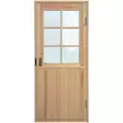 Stugdörr Klaara 9x19 Höger, Trädörr - Stugdörrar - 6430034033349 - 1
