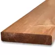 Terassilauta 28x145 Ruskea Kestopuu PHL - Painekyllästetty ja Kestopuu - 300003559 - 1