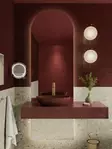 Damixa Zen Sminkspegel med LED-lampor - Badrumstillbehör - 5708516850519 - 2