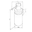 Damixa Zen Tvåldispenser - Badrumstillbehör - 5708516848509 - 3