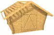 Hirsilato R10 Rakomalli Pihalato 10m2 - Hirsiladot ja Pihaladot - 300078129 - 6