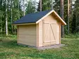 Hirsilato Suora S Pihavarasto 6m2 - Hirsiladot ja Pihaladot - 4100529 - 1