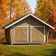 Hirsilato U20 Umpiseinä Pihavarasto 20m2 - Hirsiladot ja Pihaladot - 41005009 - 1
