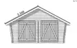 Hirsilato Umpi XL Pihavarasto 20m2 - Hirsiladot ja Pihaladot - 41005009 - 2