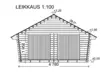 Hirsilato Umpi XL Pihavarasto 20m2 - Hirsiladot ja Pihaladot - 41005009 - 4