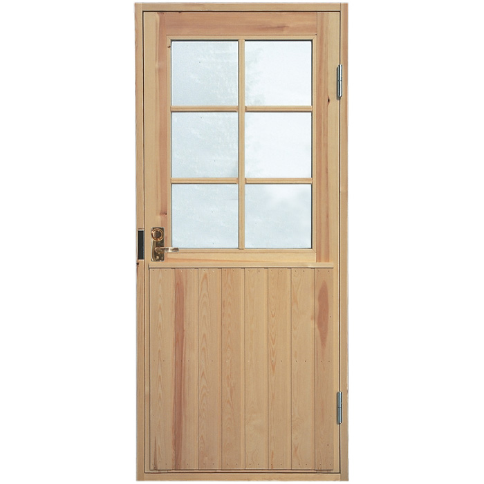 Stugdörr Klaara 9x19 Höger, Trädörr - Stugdörrar - 6430034033349 - 1