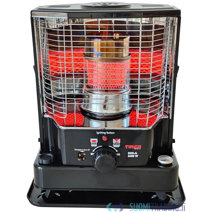 Petroolilämmitin Timco S-85A 2,4kW Piezo - Polttoainekäyttöiset Lämmittimet - 6438014332529 - 1