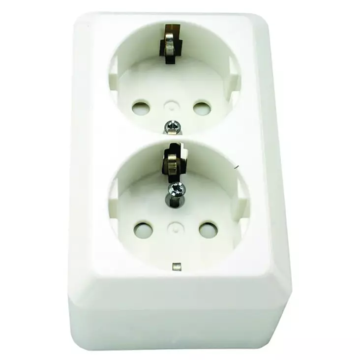 Pistorasia Jussi Pinta 2-OS 402EAP Opal - Kopplingsdosor och lock - 6418677310119 - 1