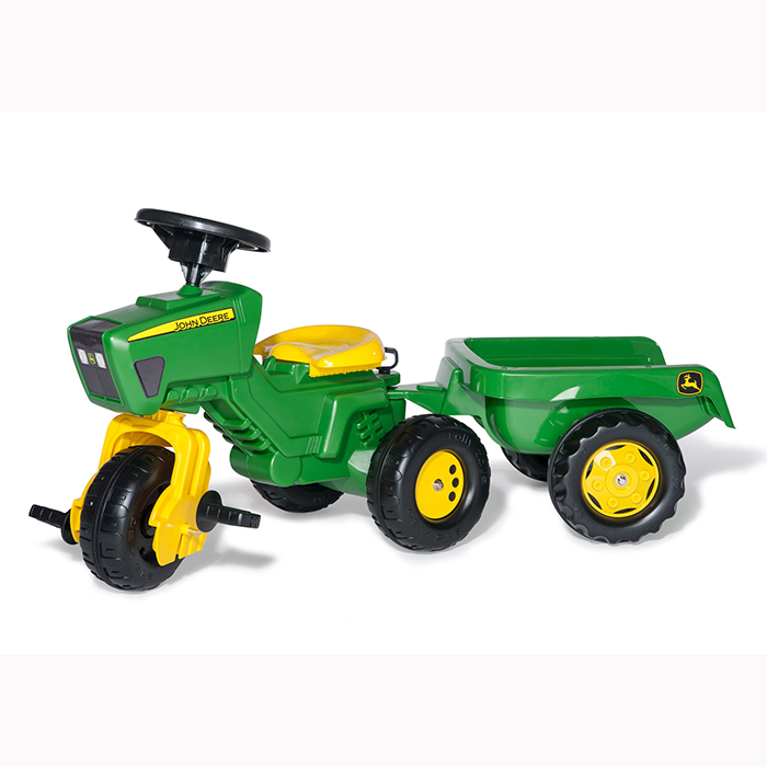 Tramptraktor John Deere med Vagn - Uteleksaker - 4006485052769 - 1
