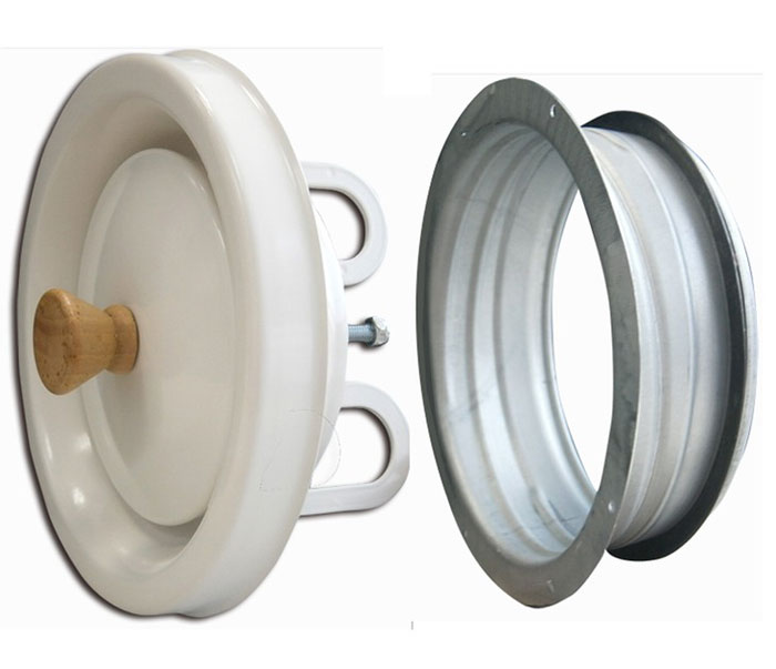 Saunan Poistoilmaventtiili OPV-S-125 - Venttiilit - 6413822943259 - 1