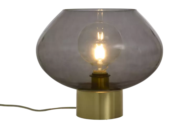 Bell Pöytävalaisin, Messinki/Savunharmaa - Pöytävalaisimet - 7041661271029 - 1