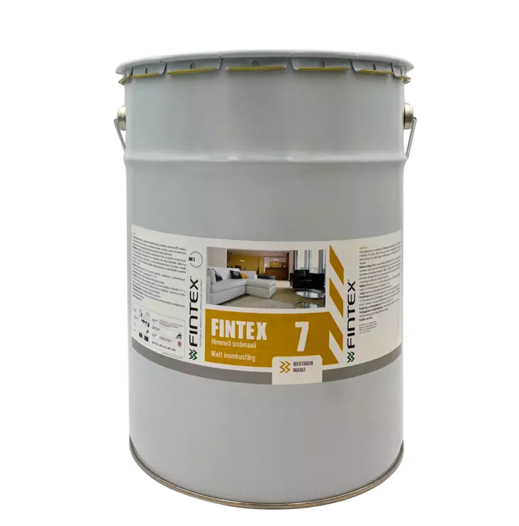 Fintex 7 Ytgrundfärg 18L Vit - Inredningsfärger - 6418347000999 - 1