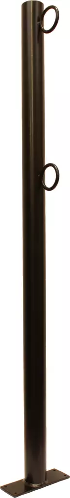Repstolpe 950 mm länk Ø 36 mm grå - Räckeslinor och tillbehör - 6408586890949 - 1