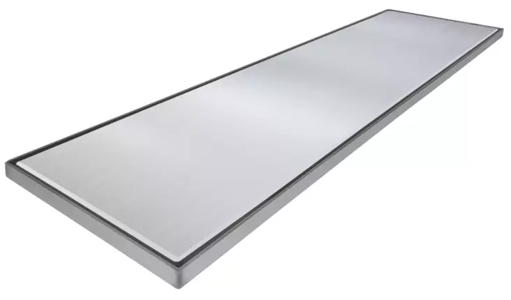 Långt golvbrunnsgaller, rostfritt stål - Golvbrunns lock - 6430004286959 - 1