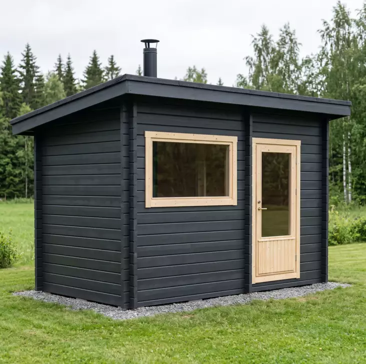 Pihasauna Saana 8 - Tynnyrisaunat ja Hirsisaunat - 6424110257729 - 1