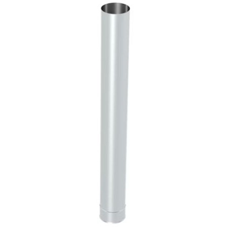 Rökrör 115mm 1000mm Rst - Rökkanaler och skorstenar - 5900856825329 - 1