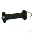 Farma Grindhandtag med Dragfjäder Svart - Isolator för elstängsel - 706003fa - 1