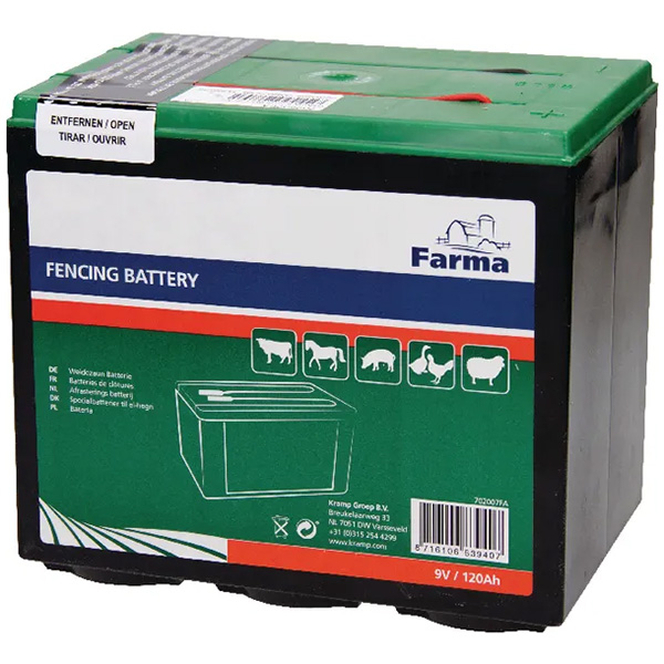 Akku Farma 9V 120Ah Kuiva Erikoisakku - Akut ja Akkulaturit - 702007FA - 1