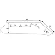 Vannas 16" Oikea Siipi Nro. 8/9/28 - Plog Delar - KK073004N - 2