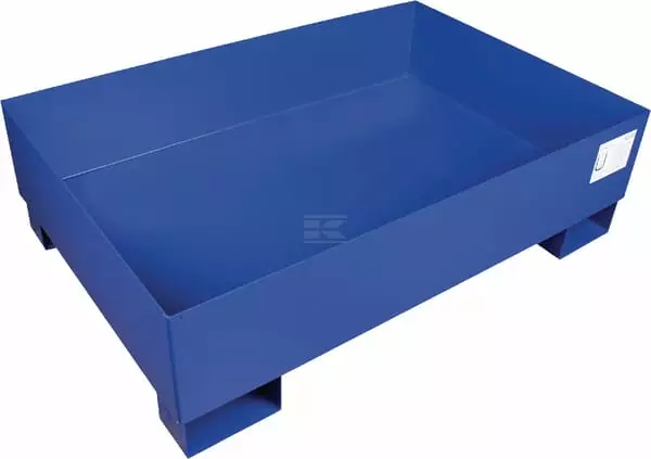 Uppsamlingskar Stål Blå 210 l - Diesel och AdBlue Tillbehör - 7582CEMO - 1