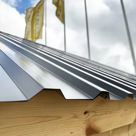 Plåttaks paket R-20 P16 Trädgårdslager - Takpaket för Timmerlador - HL16P - 2