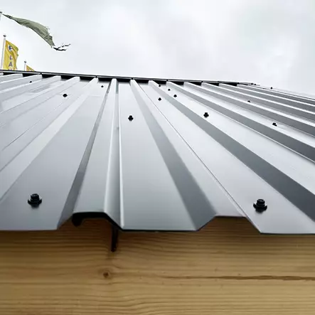 Plåttaks paket R-20 P16 Trädgårdslager - Takpaket för Timmerlador - HL16P - 1