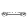 Nivelakseli Gopart 60 1 3/8" 1010mm - Vapaakytkin Nivelakselit - PTO60Y21T1010GP - 4