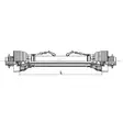 Nivelakseli Gopart 10 1 3/8" 1010 mm - Vapaakytkin Nivelakselit - PTO10Y21T1010GP - 5