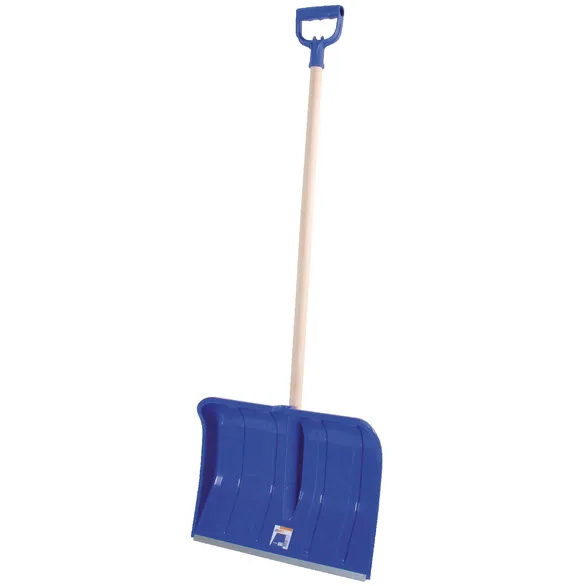 Lumentyönnin Puuvarrella 50cm Sininen - Lumilapiot ja Lumentyöntimet - 14054GP - 1