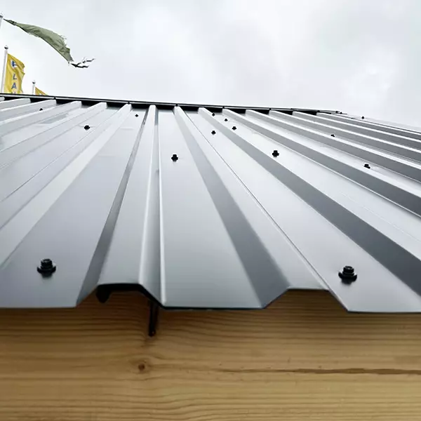 Plåttaks paket R-20 P16 Trädgårdslager - Takpaket för Timmerlador - HL16P - 1